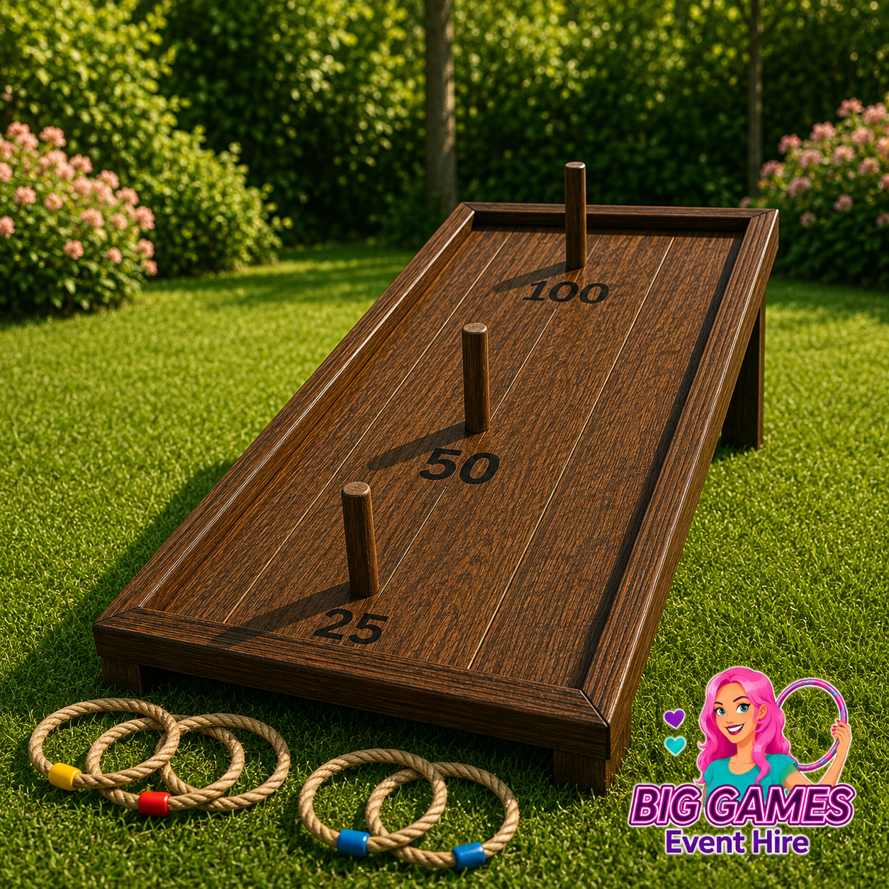 Ring Toss giant garden game